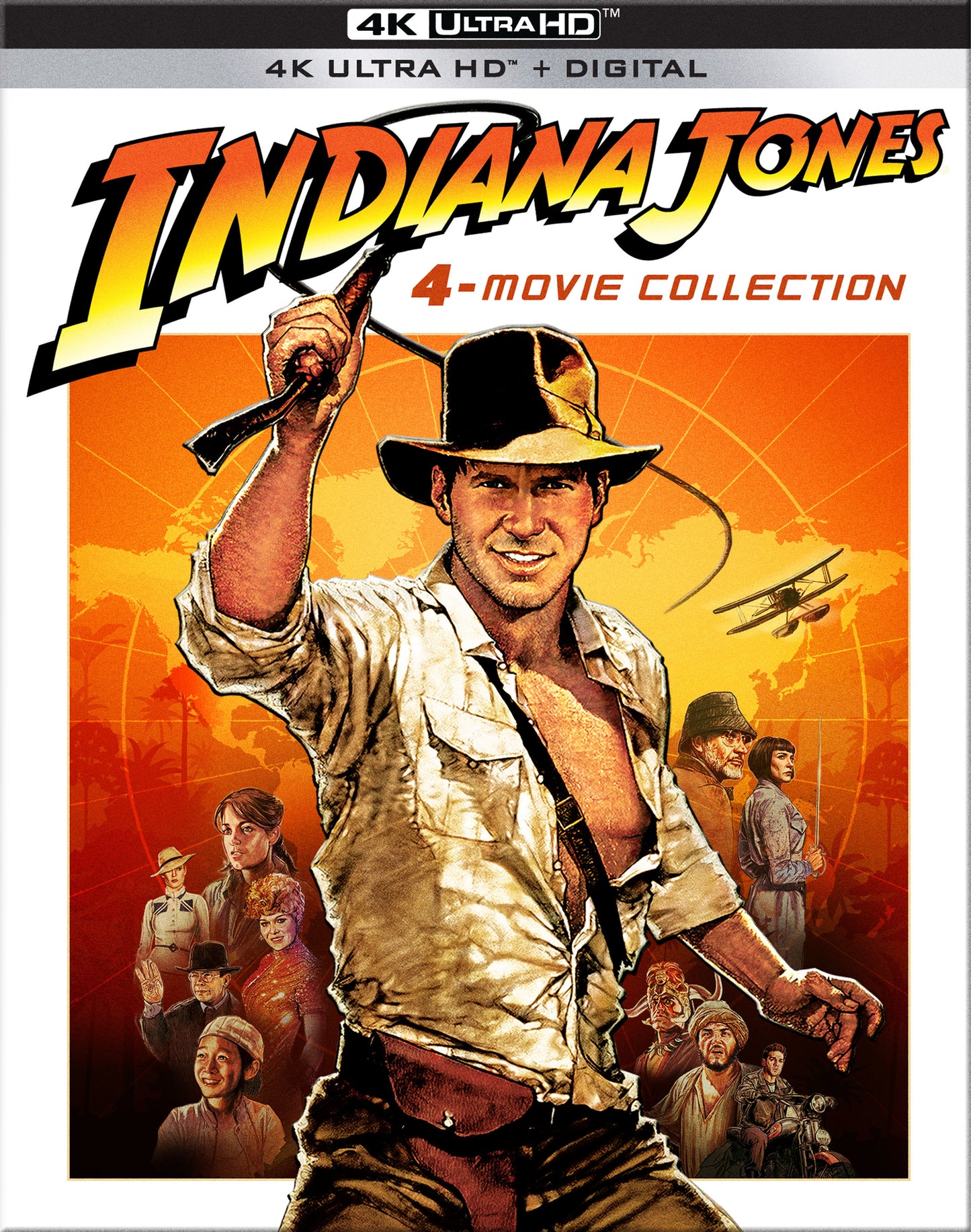 INDIANA JONES 4-MOVIE (UHD)