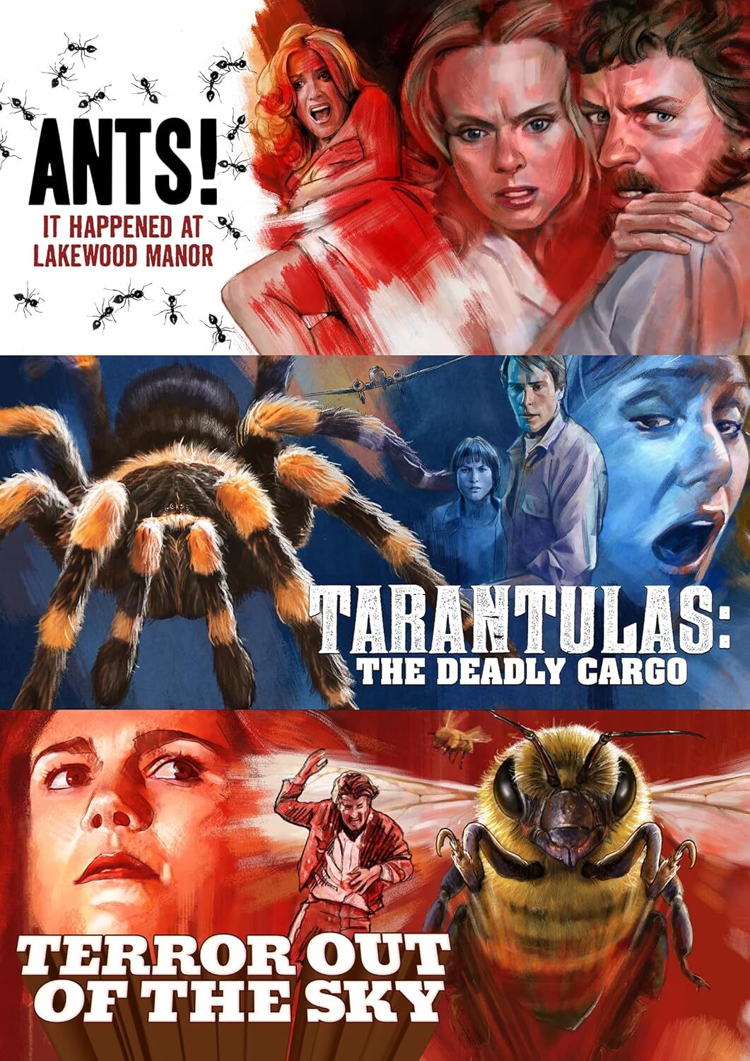 ANTS! / TARANTULAS: THE DEADLY CARGO / TERROR OUT OF THE SKY