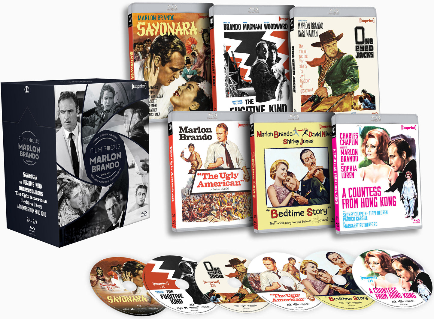 FILM FOCUS: MARLON BRANDO VOLUME 1 (1957-1967)