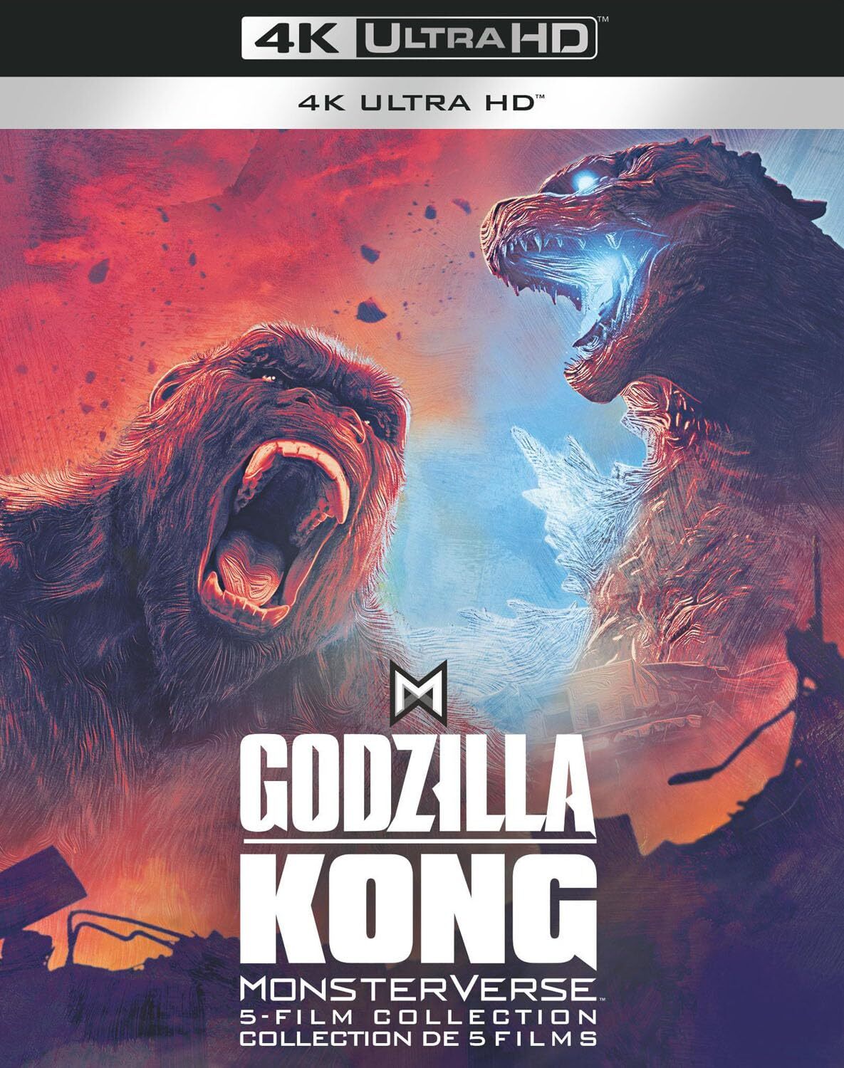 GODZILLA / KONG MONSTERVERSE 5-FILM COLLECTION (2014-2024)