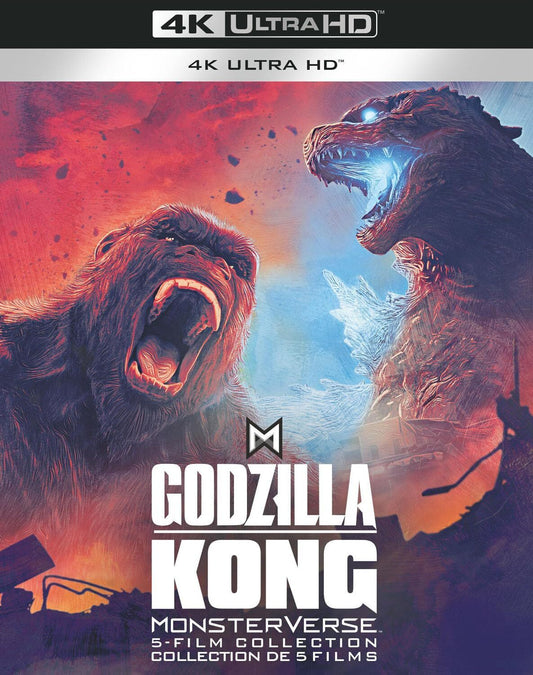 GODZILLA / KONG MONSTERVERSE 5-FILM COLLECTION (2014-2024)