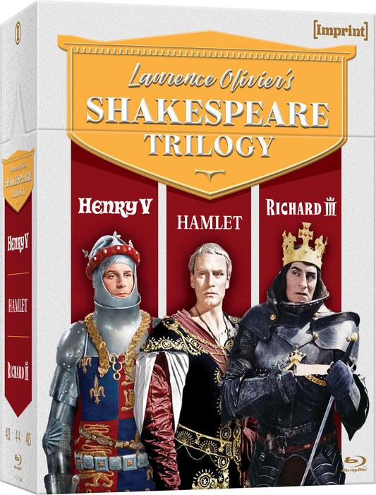 LAURENCE OLIVIER'S SHAKESPEARE TRILOGY (1944-1955)