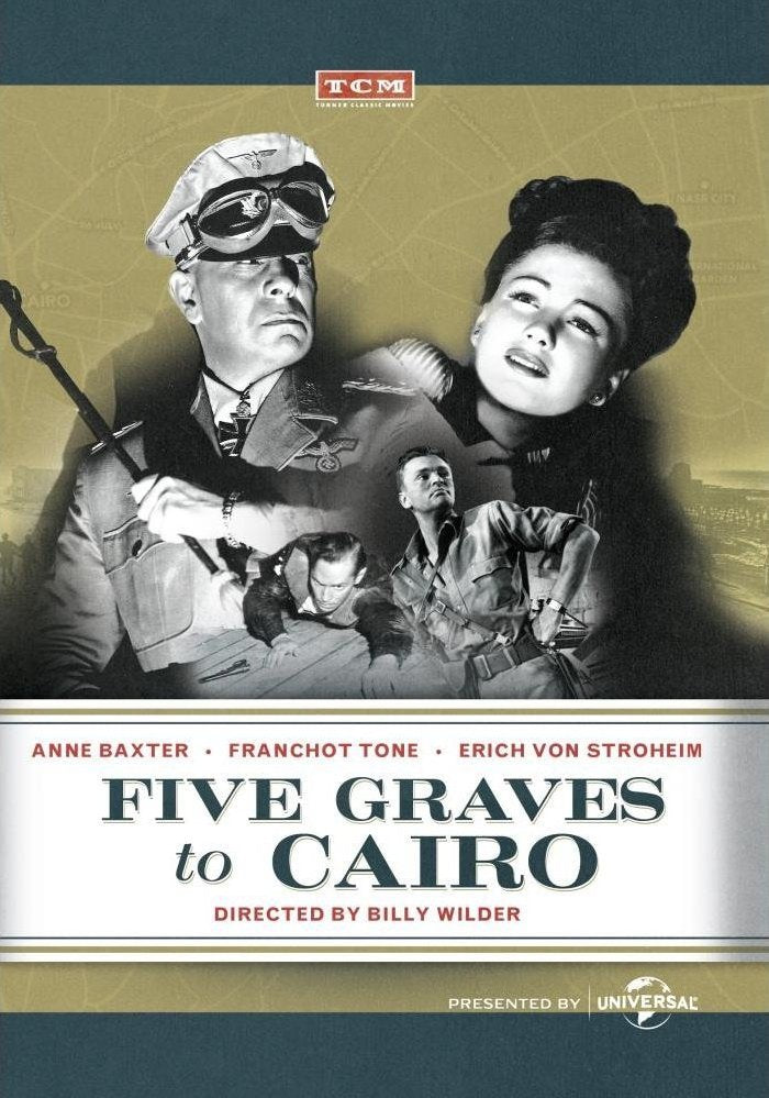 FIVE GRAVES TO CAIRO (1943)