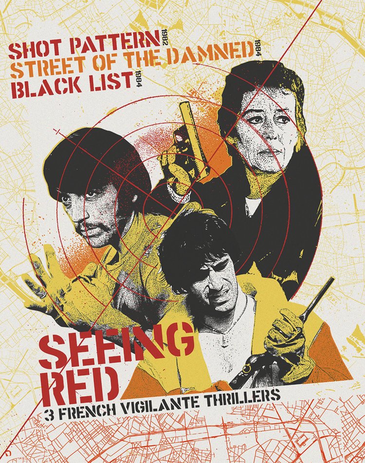 SEEING RED: 3 FRENCH VIGILANTE THRILLERS (1982-1984)