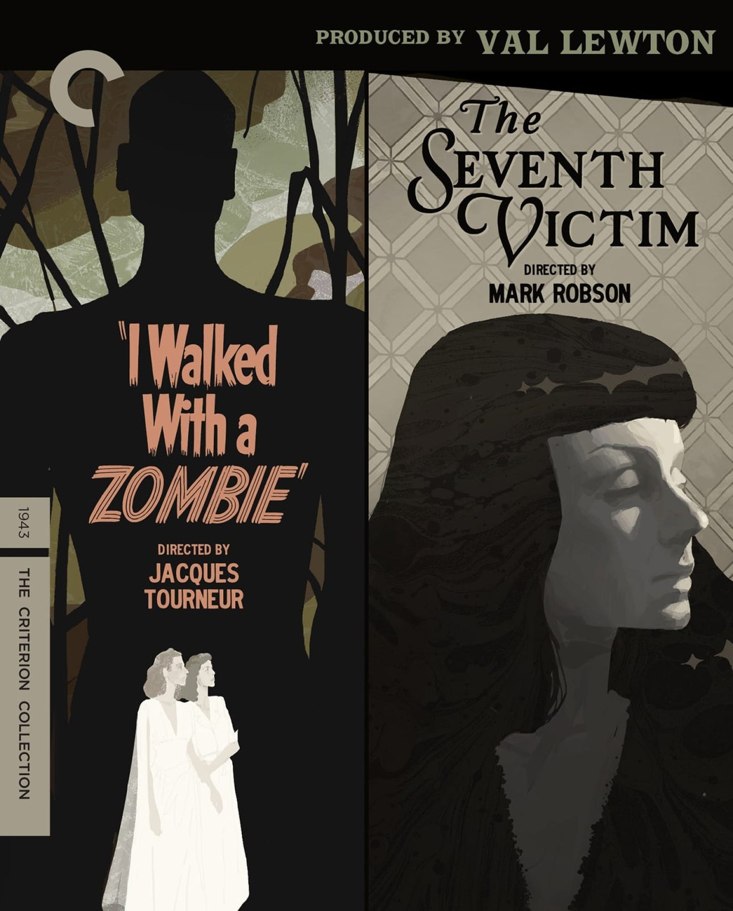 I WALKED WITH A ZOMBIE (1943) / THE SEVENTH VICTIM (1943): PRODUCED BY VAL LEWTON