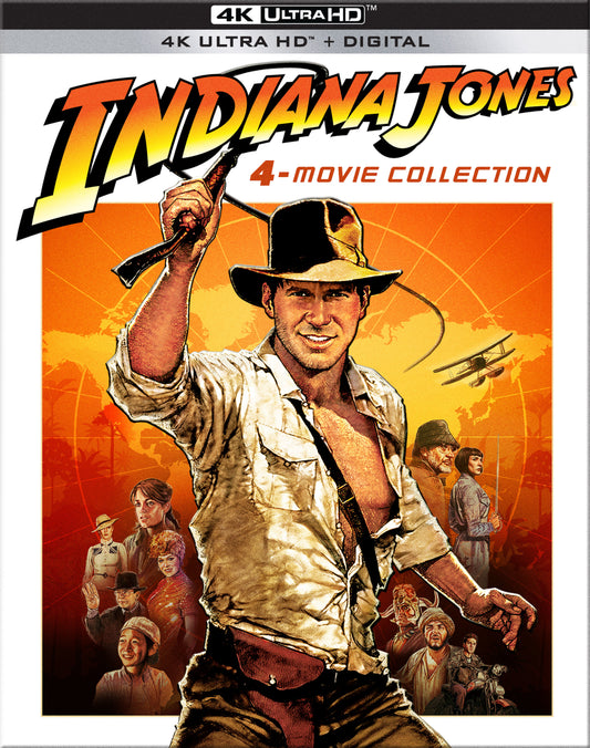INDIANA JONES 4-MOVIE (UHD)