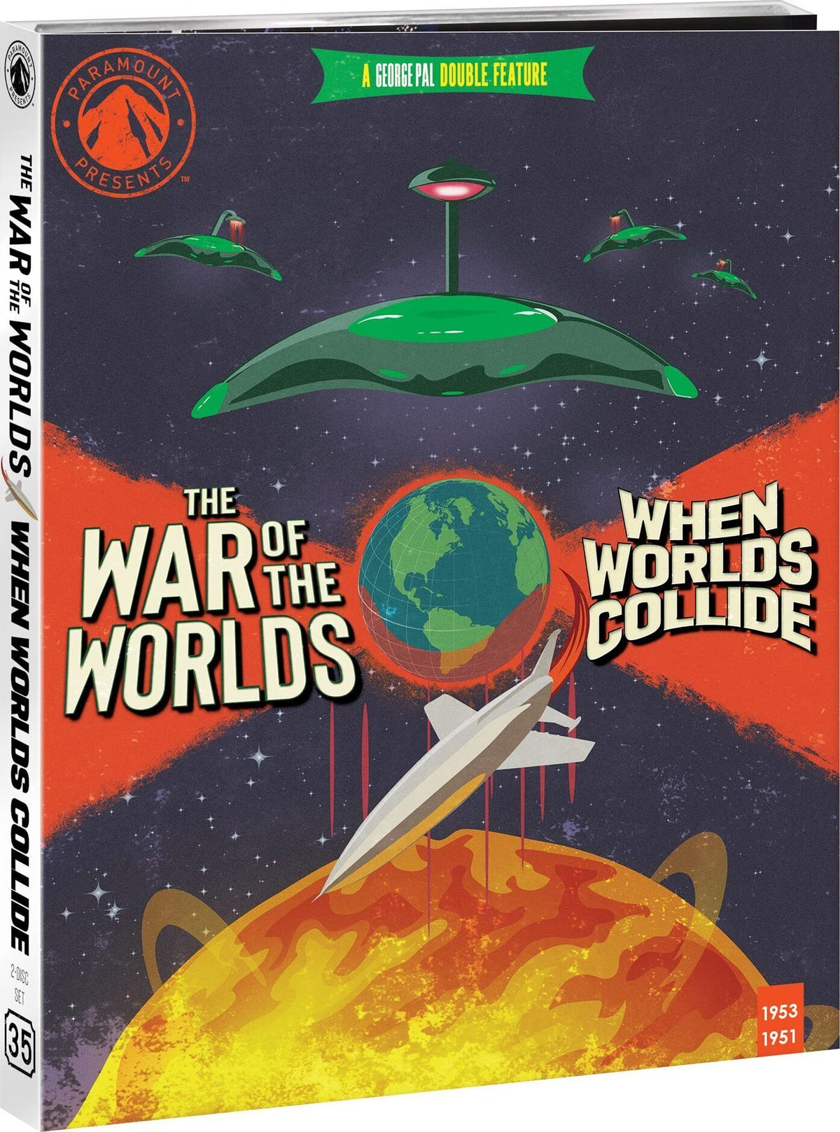 WAR OF THE WORLDS, THE / WHEN WORLDS COLLIDE (A GEORGE PAL DOUBLE FEATURE)