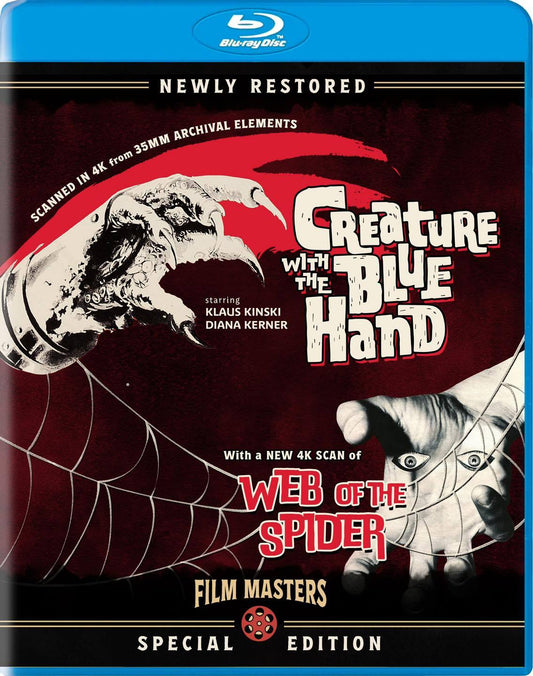 CREATURE WITH THE BLUE HAND (1967) / WEB OF THE SPIDER (1971)