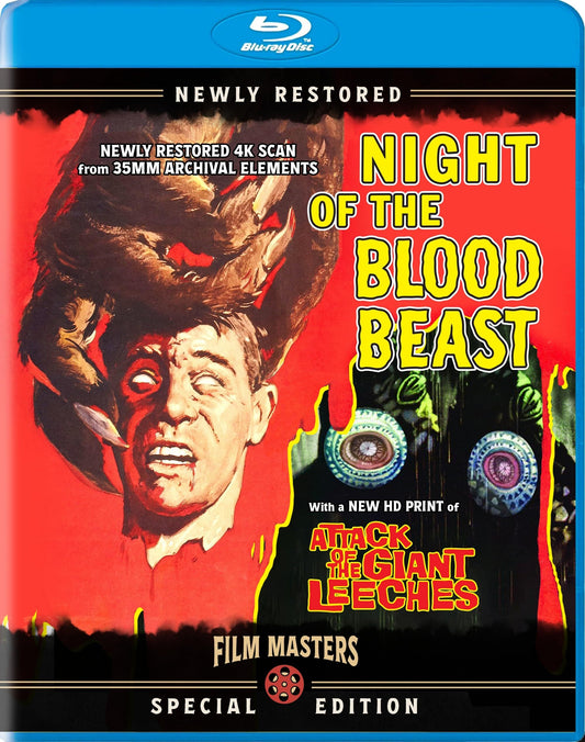 NIGHT OF THE BLOOD BEAST / ATTACK OF THE GIANT LEECHES (1958-1959)