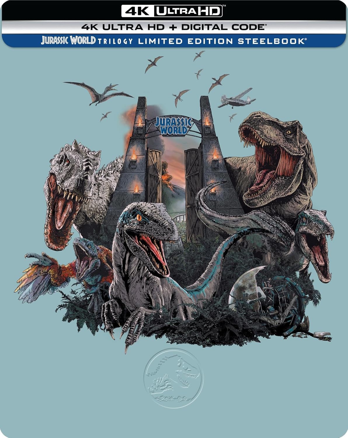 JURASSIC WORLD TRILOGY (2015-2022)
